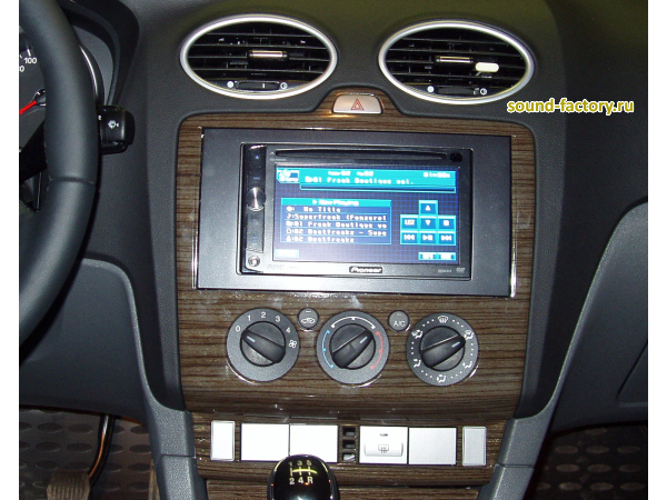 Уставновка: Автомагнитола в Ford Focus II Установка: Автомагнитола в Ford Focus II